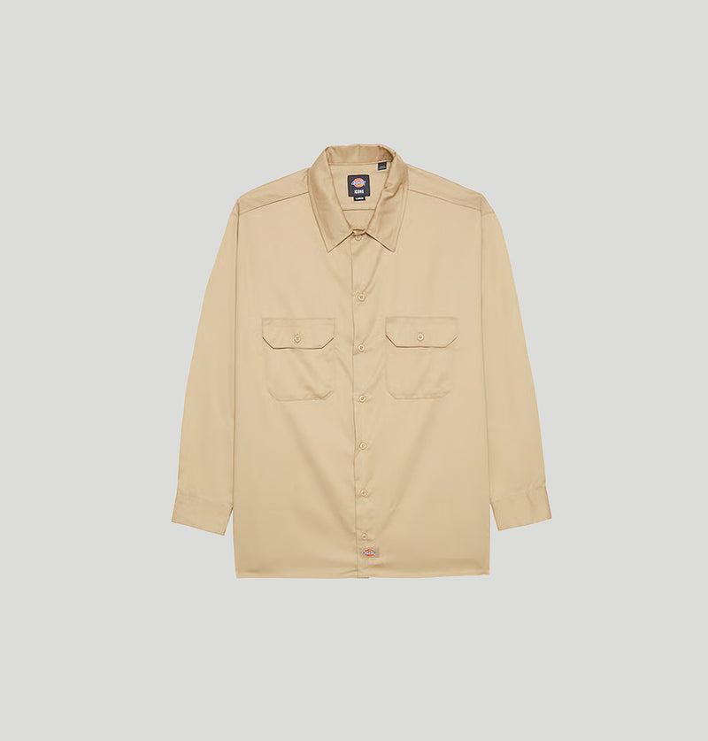 Chemise de travail manches longues DK0A4Y26 KHKKHK Dickies 