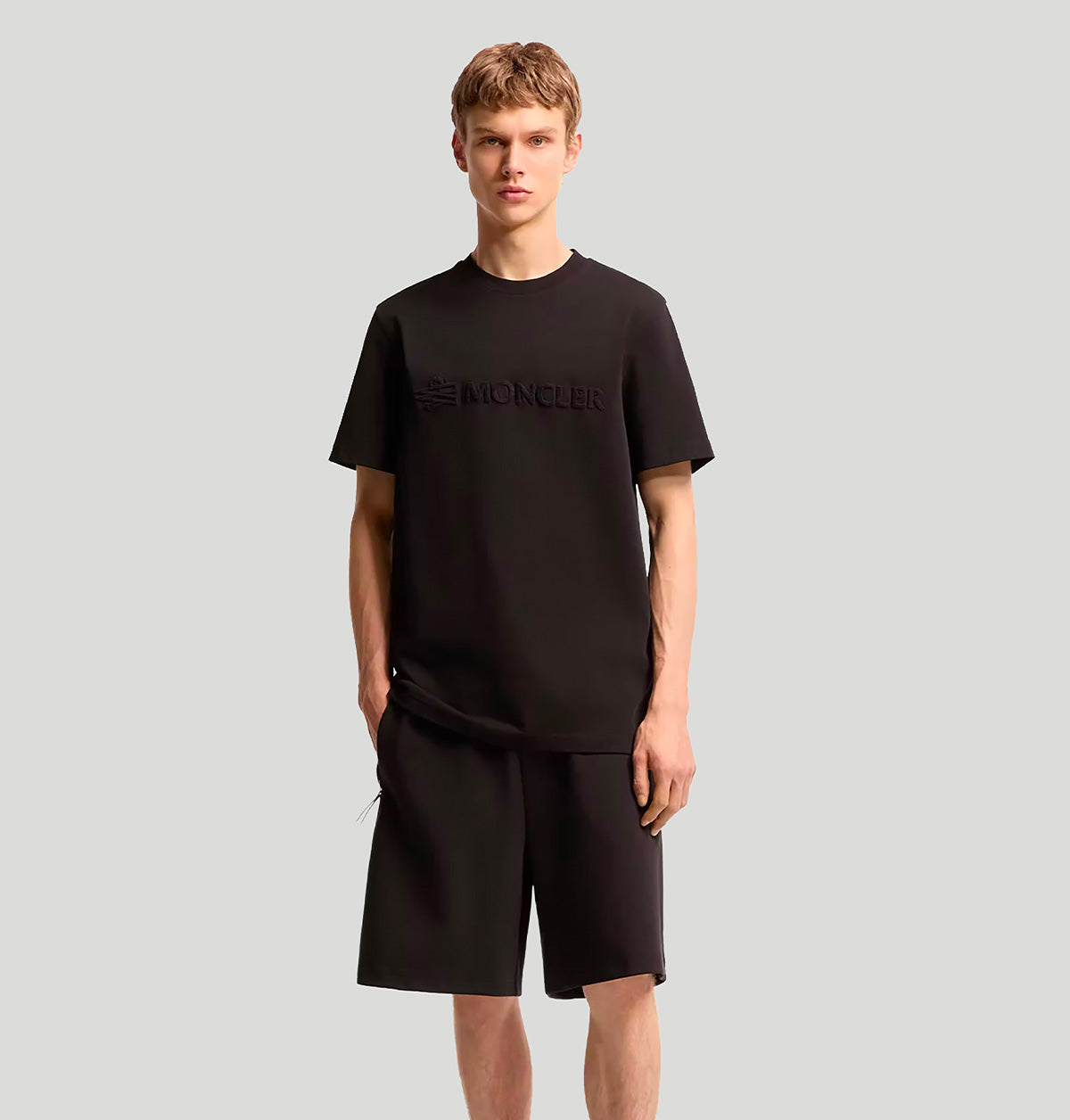 Moncler T-shirt en coton à logo L20918C00011 89AUG999 Moncler 
