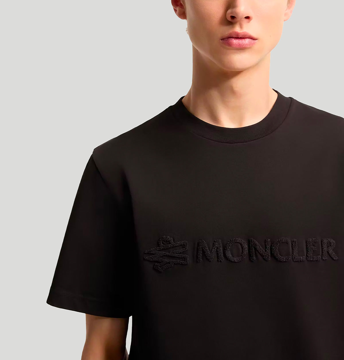 Moncler T-shirt en coton à logo L20918C00011 89AUG999 Moncler 