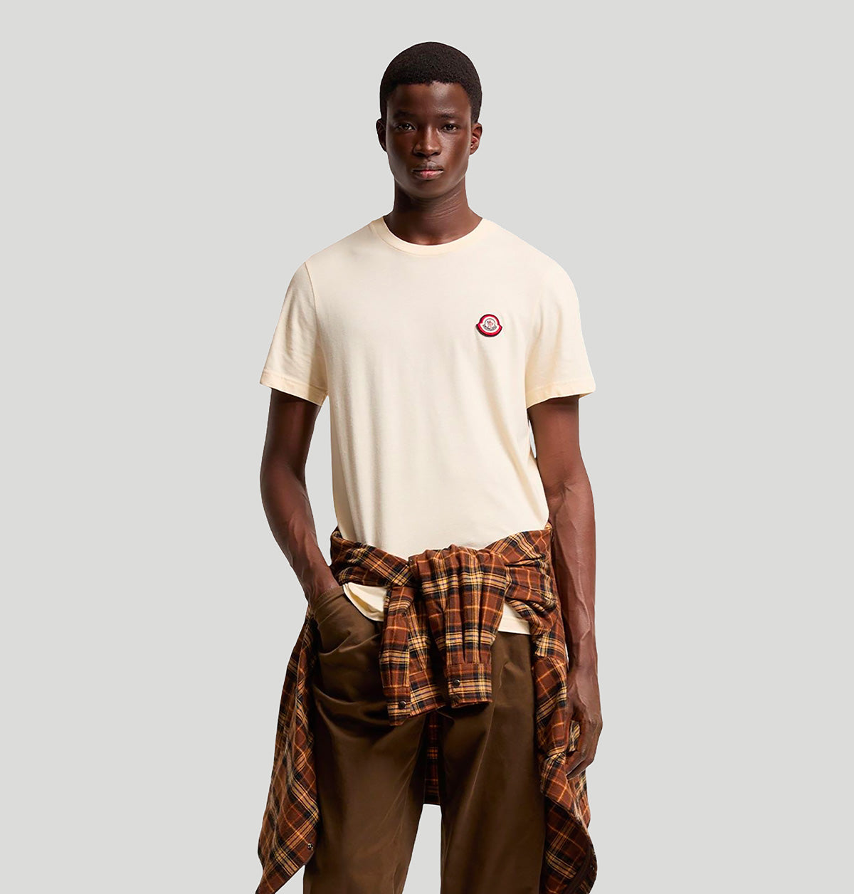 T-shirt en jersey de coton L20918C00045 89B8Y060 Moncler 