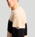 Pull rayé en laine L20919C00029 M7773P09 Moncler 