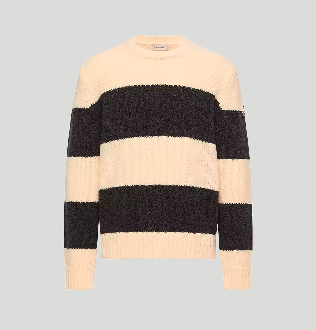 Pull rayé en laine L20919C00029 M7773P09 Moncler 