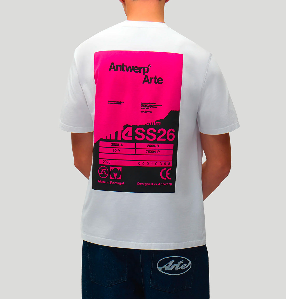 Arte Black Poster<BR/> SS26099T WHITE100 arte 