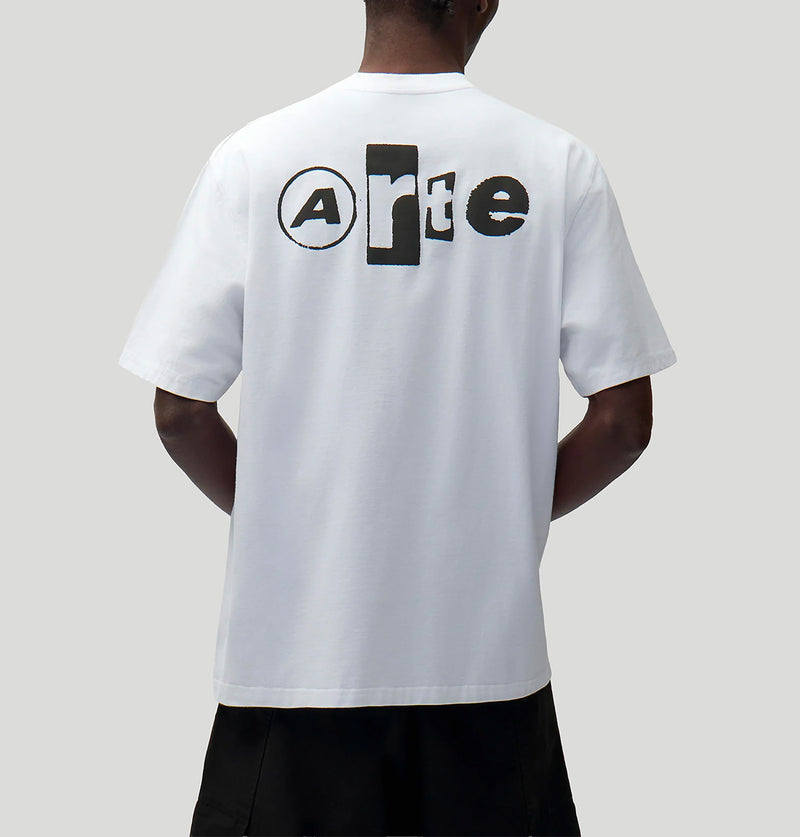 Arte Black Collage SS26100T WHITE100 arte 
