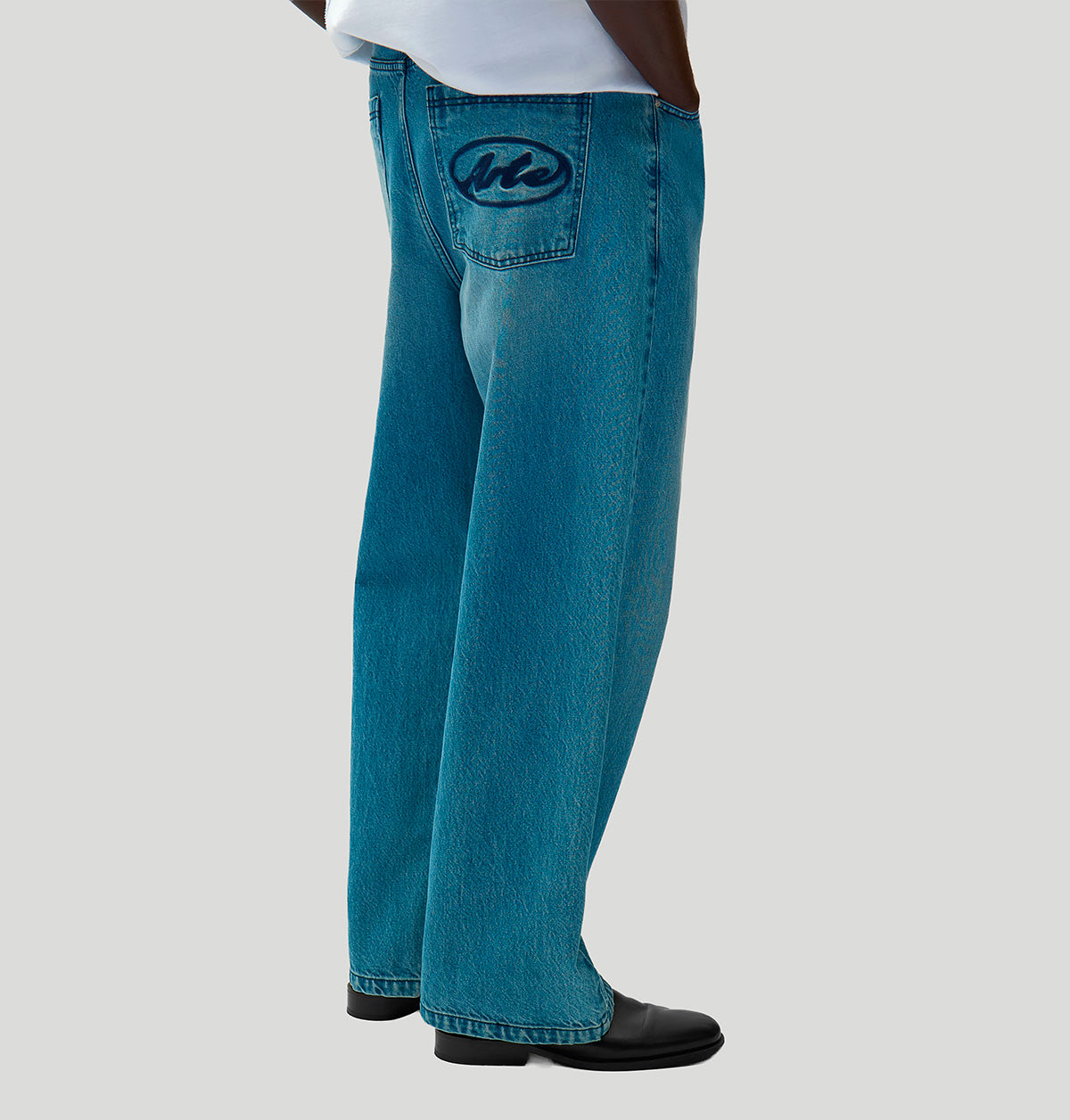Arte Circle Logo Pocket Pants SS26171P DENIM BLEACH488 arte 