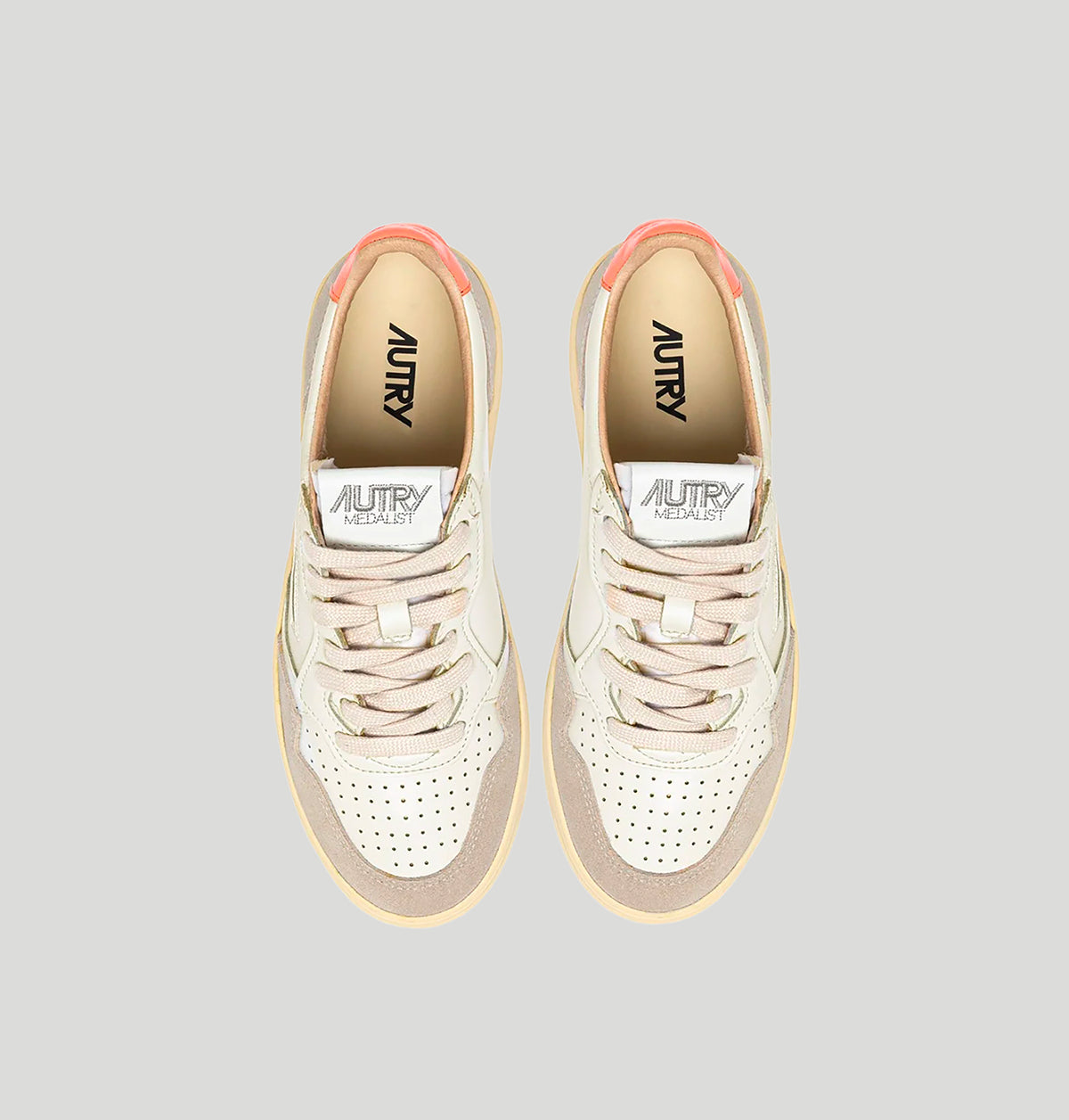 Autry Medalist Low AULW LS13LEAT/SUEDE autry 