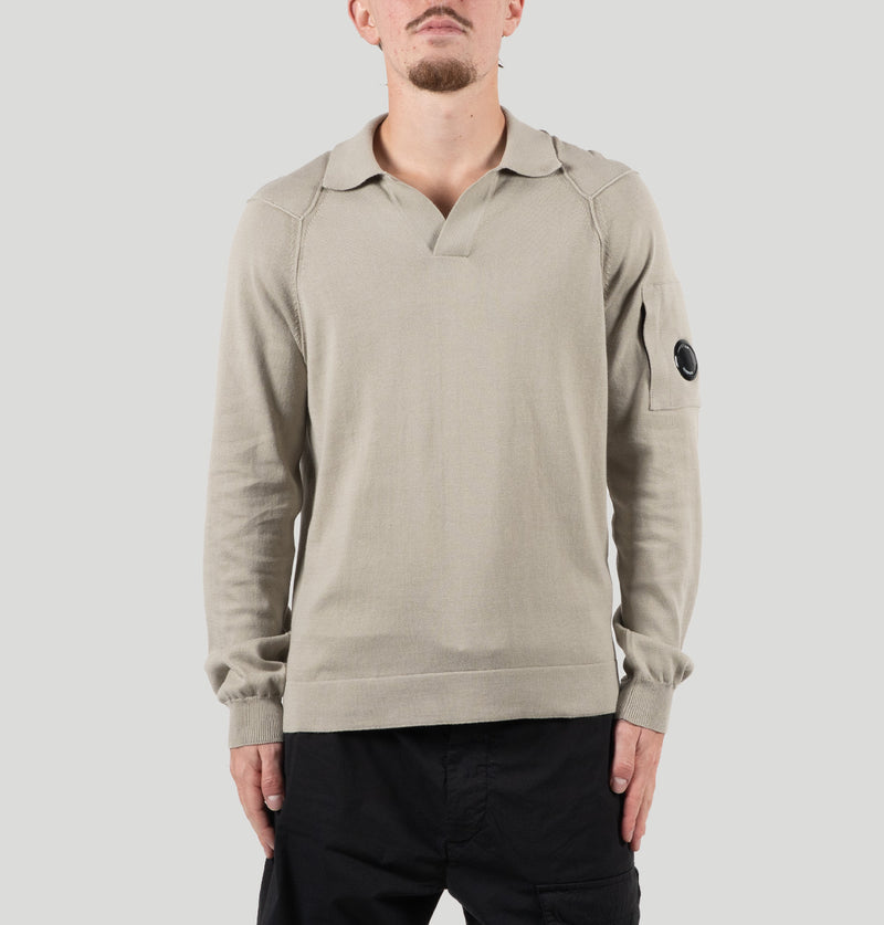 CP Company Knitwear Polo Collar<BR/> 20CMK101A 110560A904 C P company 