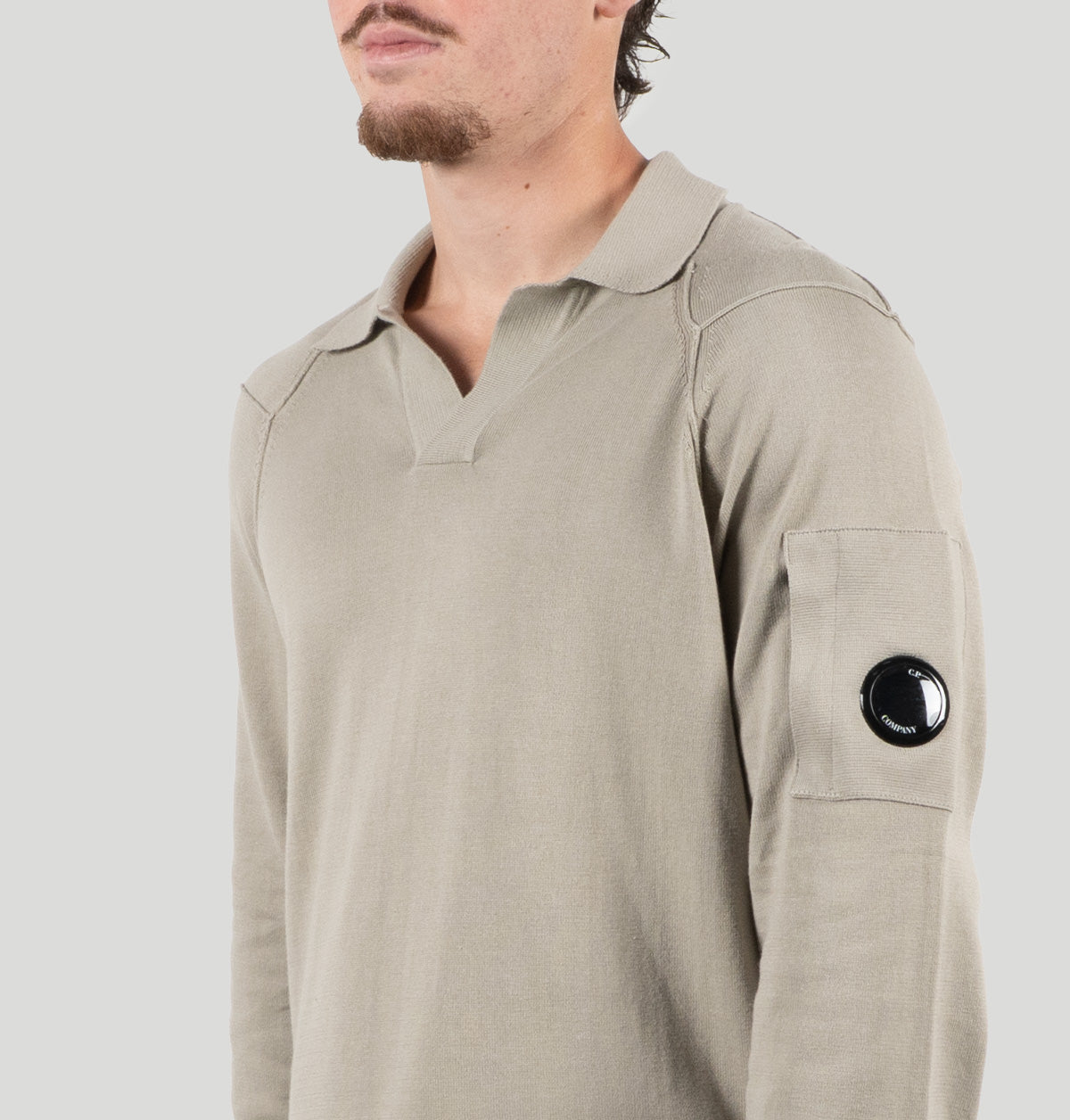 CP Company Knitwear Polo Collar<BR/> 20CMK101A 110560A904 C P company 