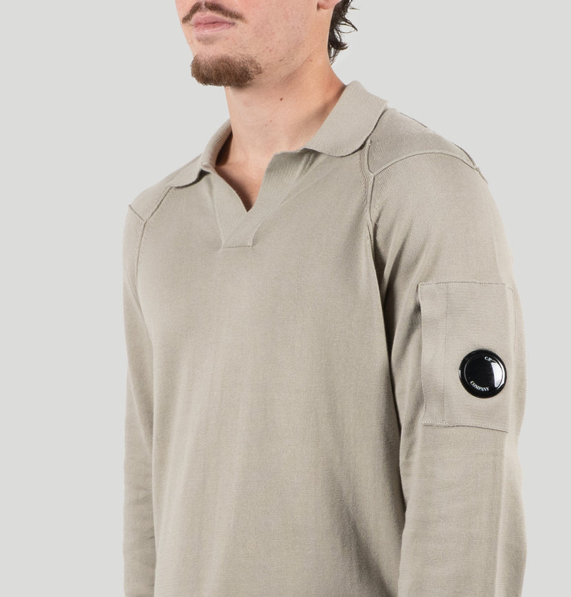 CP Company Knitwear Polo Collar<BR/> 20CMK101A 110560A904 C P company 