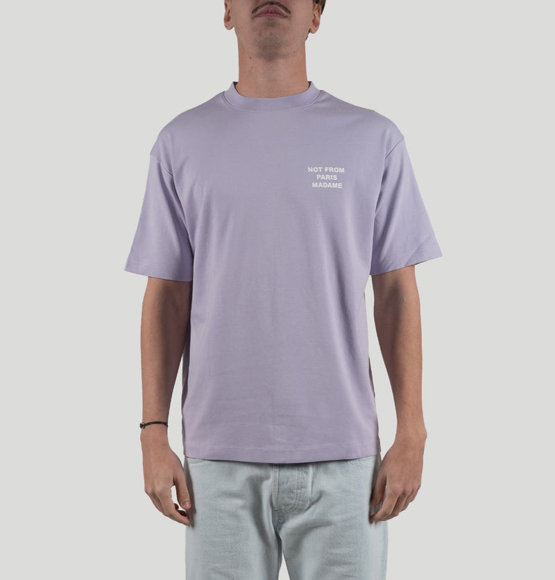 Drole De Monsieur Le T-Shirt Slogan TS203 CO002LAV drole de monsieur 