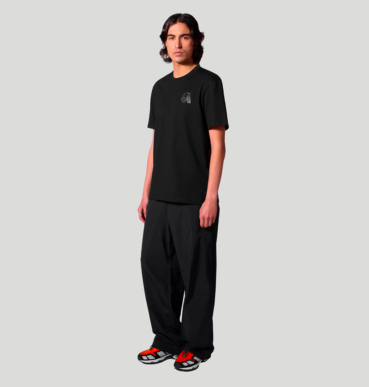 Gertrude Leonce Letter E26LEONCELETTER TEE SHIRTBLACK gertrude 