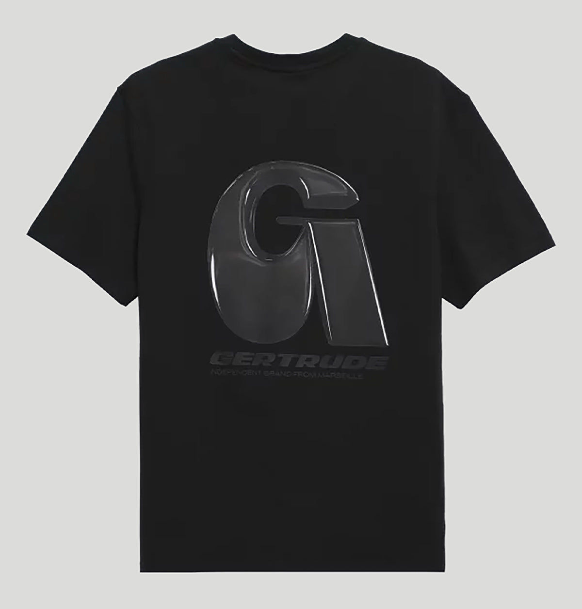 Gertrude Leonce Letter E26LEONCELETTER TEE SHIRTBLACK gertrude 