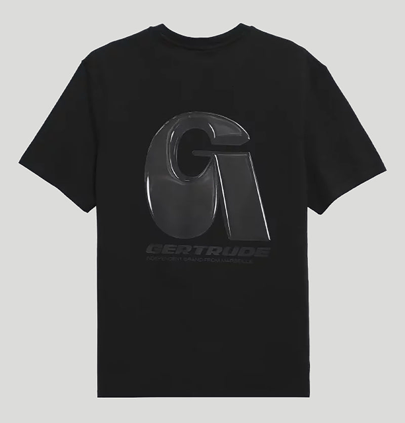 Gertrude Leonce Letter E26LEONCELETTER TEE SHIRTBLACK gertrude 