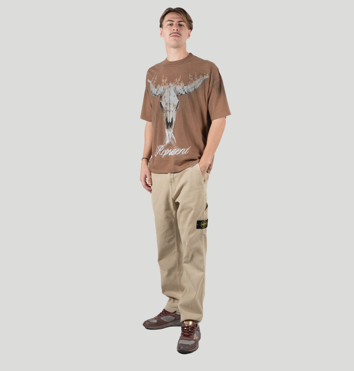 Represent British Cowboys MLM100592 BRITISHCOWBOYSDUSTY BROWN REPRESENT 