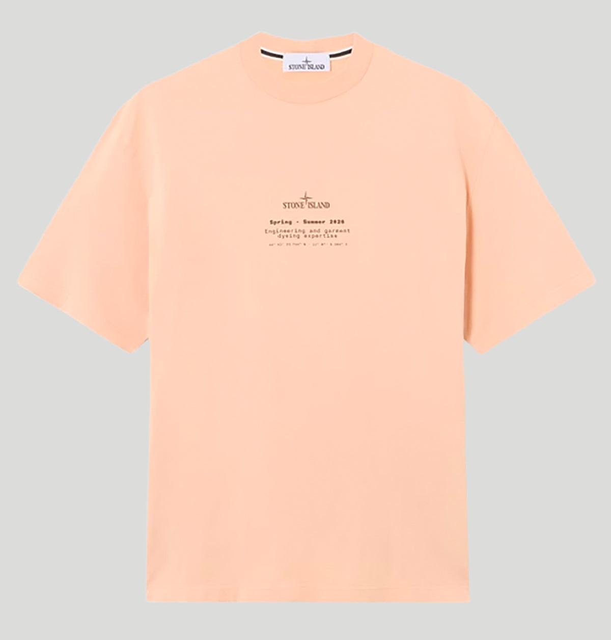 Stone Island Regular-Fit Short-Sleeve T-Shirt With Stone Print L1S152100001 S0285V008E stone island 