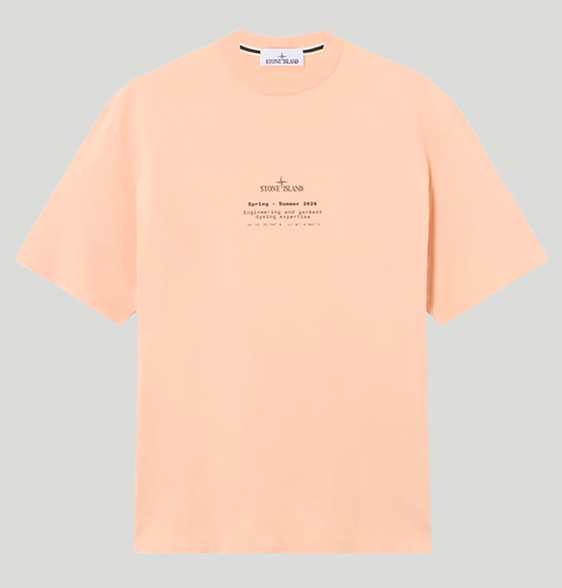 Stone Island Regular-Fit Short-Sleeve T-Shirt With Stone Print L1S152100001 S0285V008E stone island 