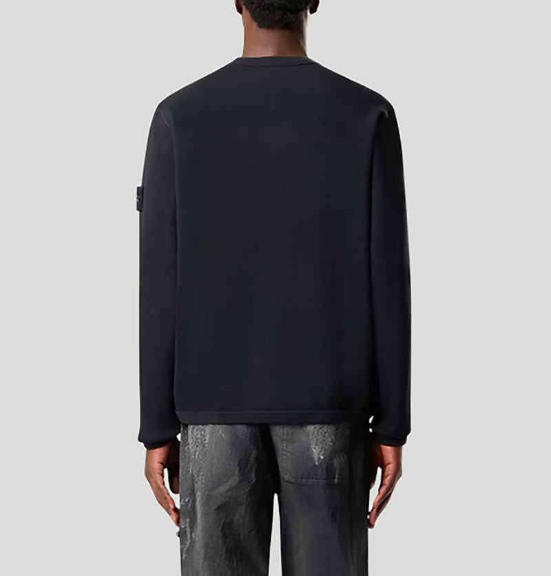 Stone Island Crewneck Sweatshirt In Organic Cotton Fleece L1S156100011 S0297V0029 stone island 