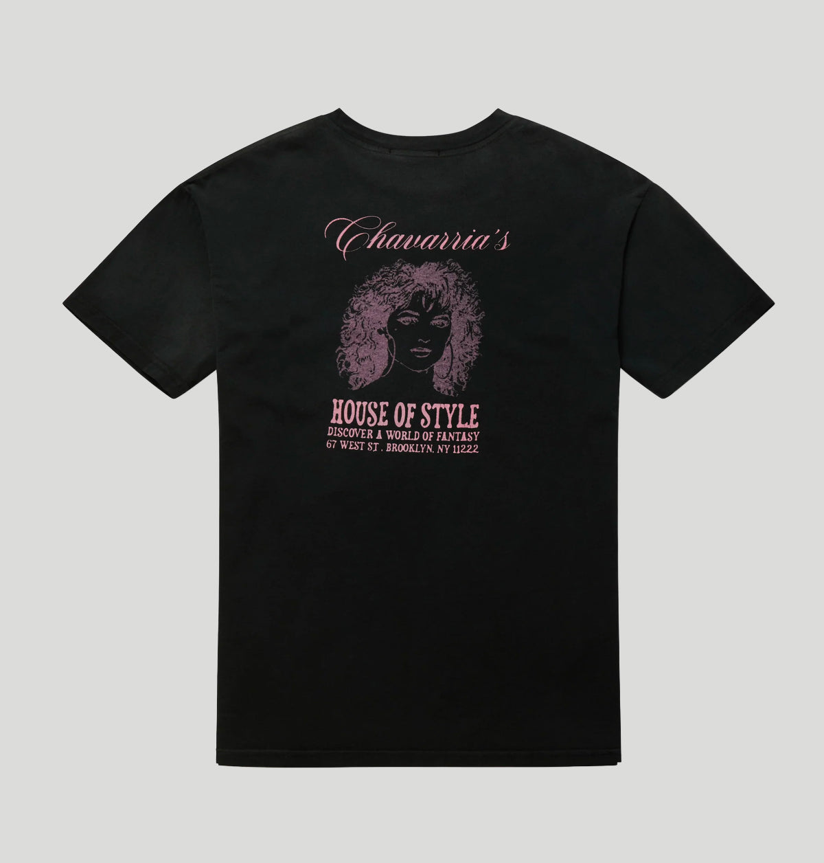 Willy Chavarria House Of Style Easy Tee WCJSY0175 001BLACK willy chavarria 