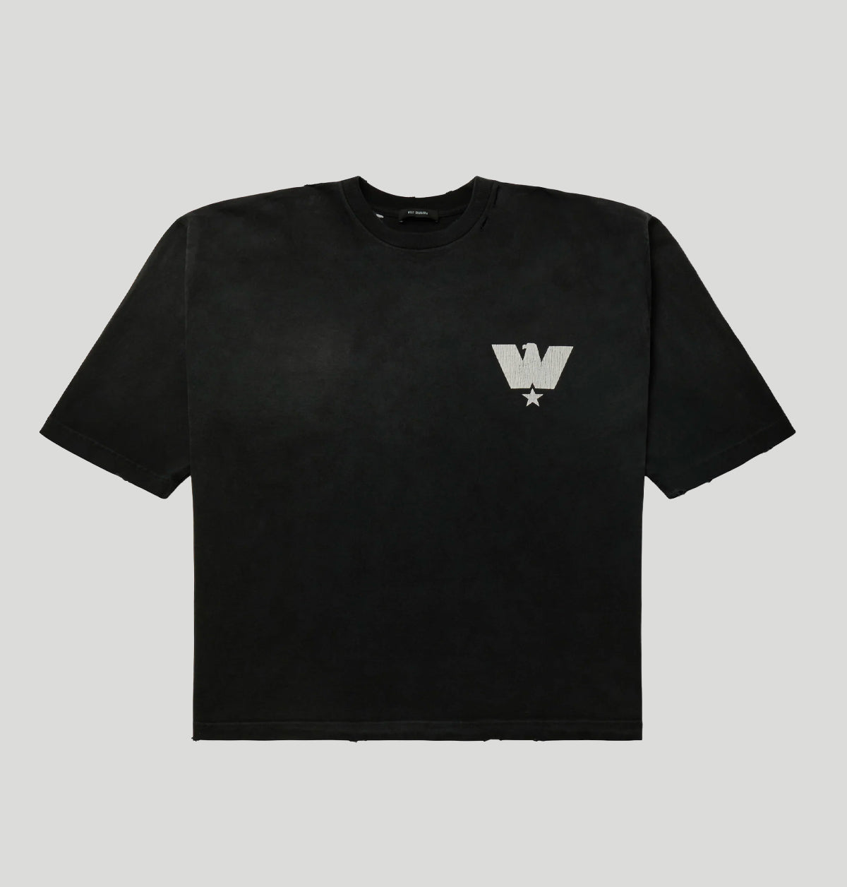 Willy Chavarria Fashion Service Assoc Buffalo Tee WCJSY0274 001BLACK willy chavarria 