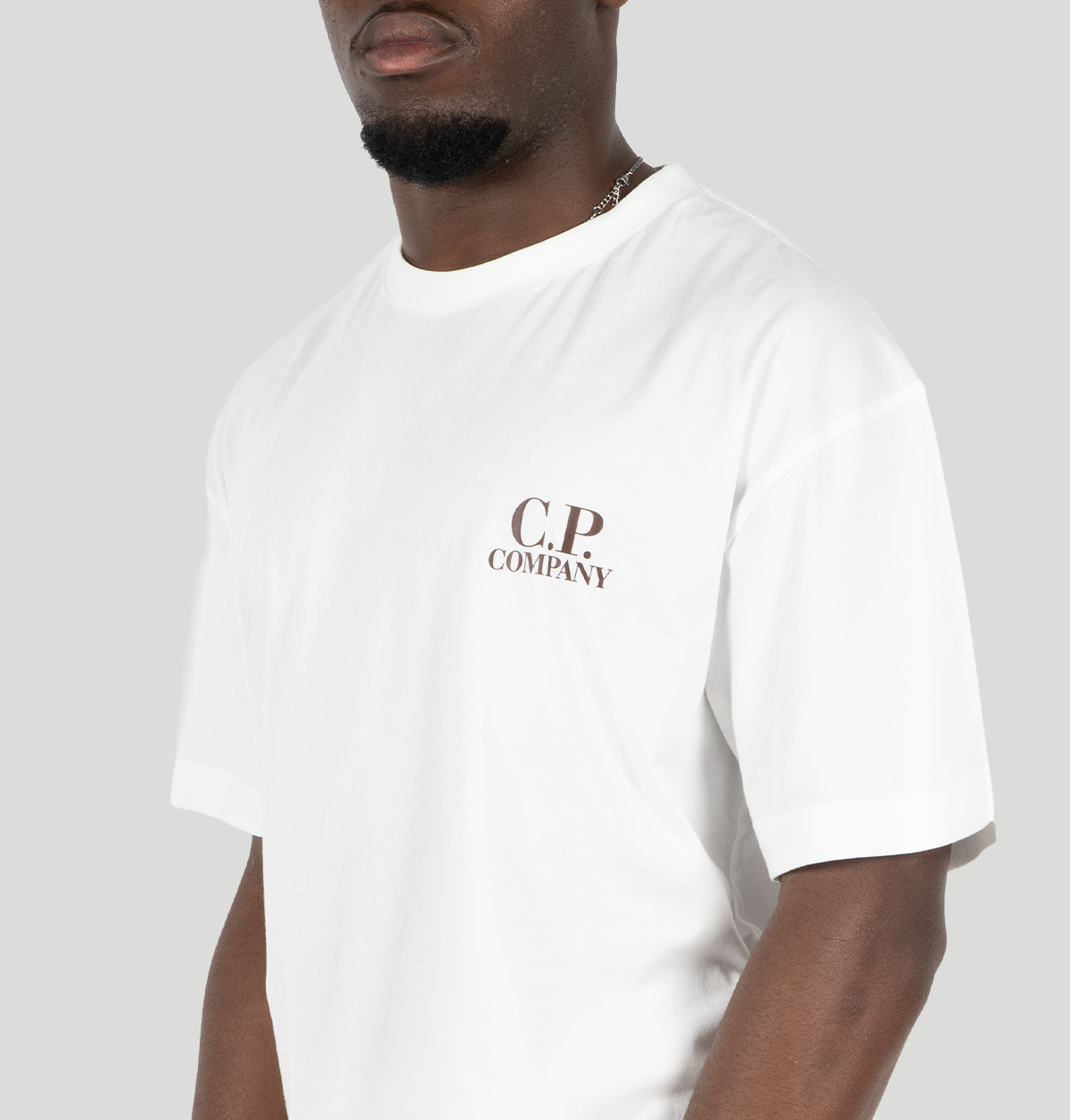 C.P. Company 30/1 jersey short sleeve logo 19CMTS103A 005100W103 C P company 