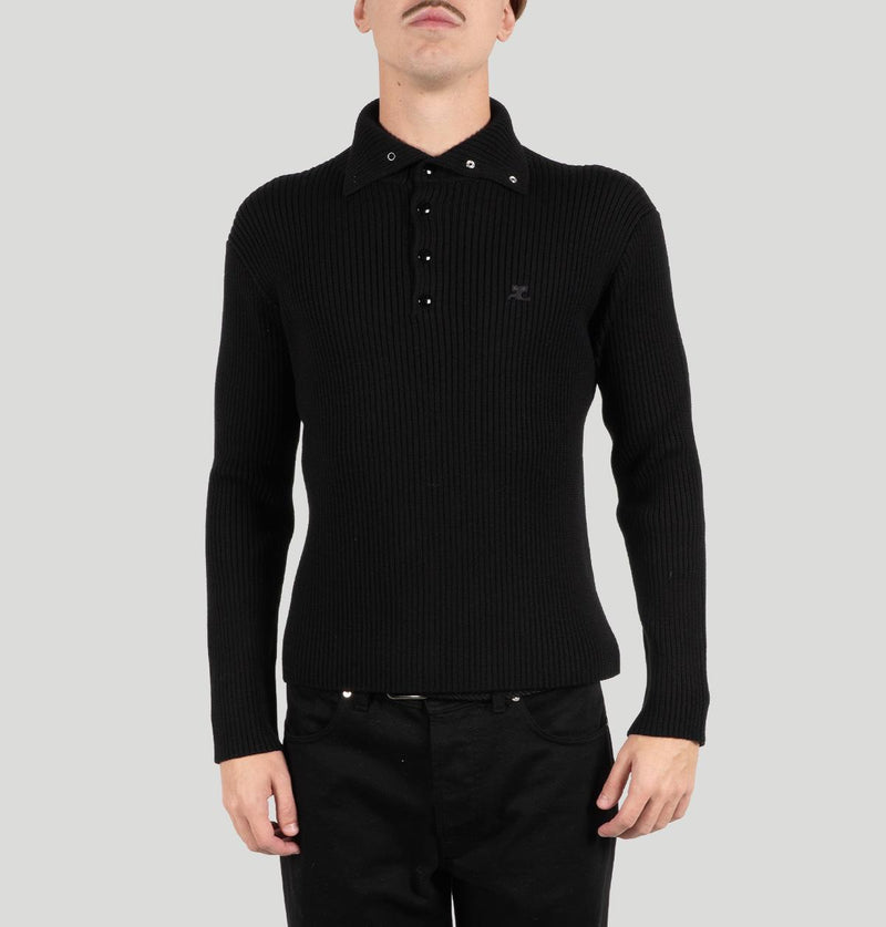 Courrèges Ribbed Wool 325MPO050 FI00369999 Courreges 