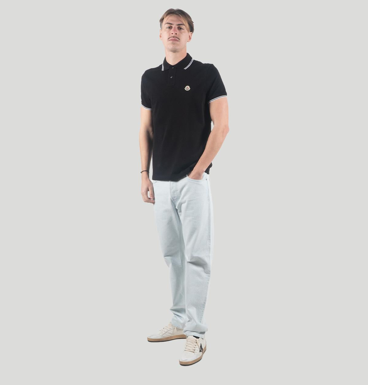 Moncler Maglia Polo Manica L10918A00027 84556999 Moncler 