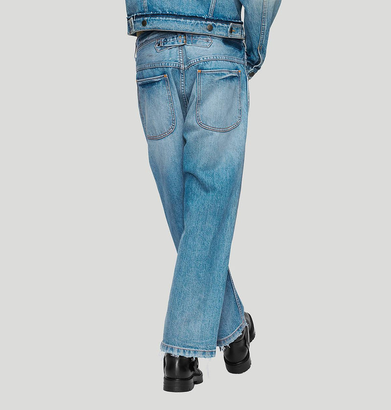 Maison Margiela Dstraight-Leg Cropped Jeans S50LA0245 S30561987 Maison Margiela 