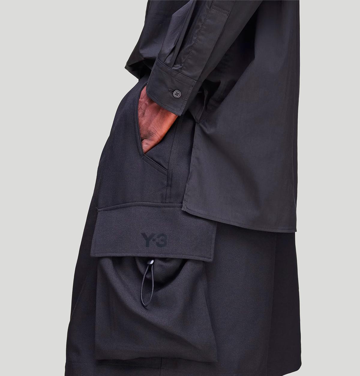 Y3 Sport Uniform Cargo Shorts KS7652 SU CARGO SHORTSBLACK Y-3 