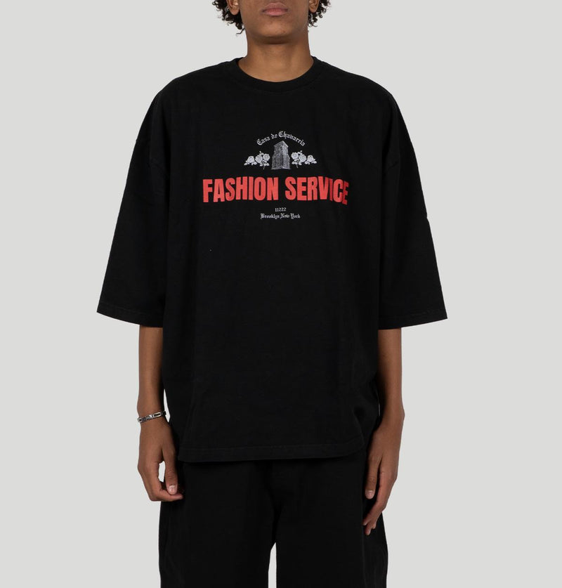 Willy Chavaria Casa De Chavarria Buffalo Tee WCJSY0143 001BLACK willy chavarria 