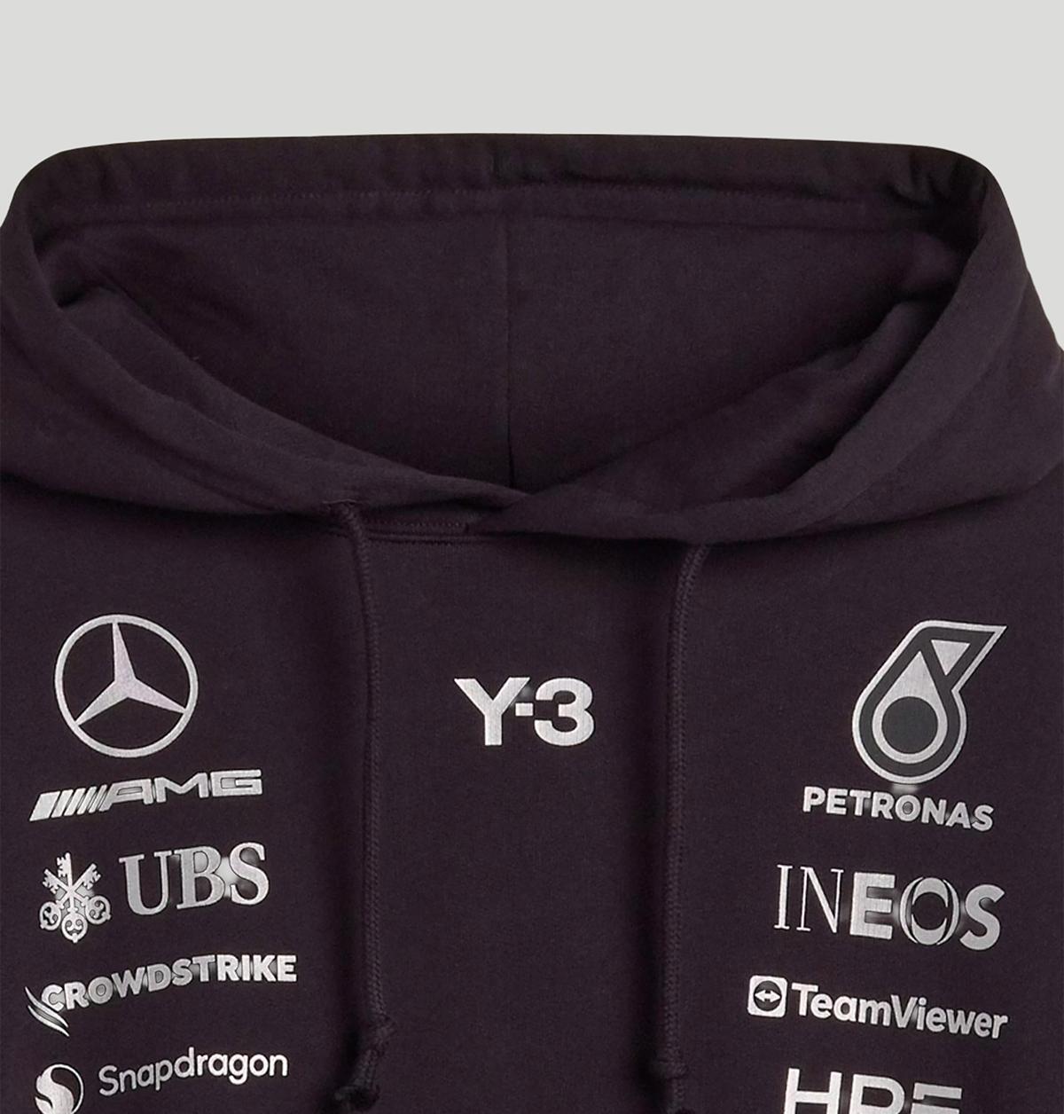 Y-3 Mercedes Team Hoodie KR2392 BLACKBLACK Y-3 