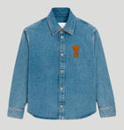 Ami Ami Paris Relaxed Denim Jacket UJK897 DE0046480 ami 