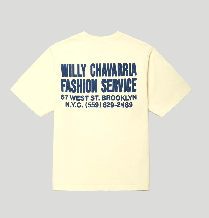 Willy Chavarria Fashion Services Standard Tee WCJSY0180 065MASA willy chavarria 