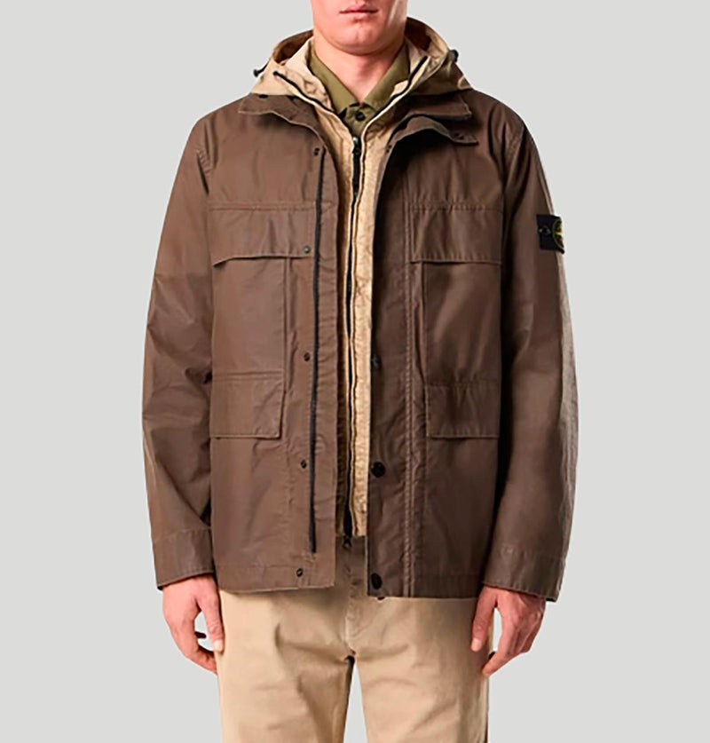 Stone Island Waxed Prima Cotton-Tela Jacket L1S154100024 S0290V007C stone island 