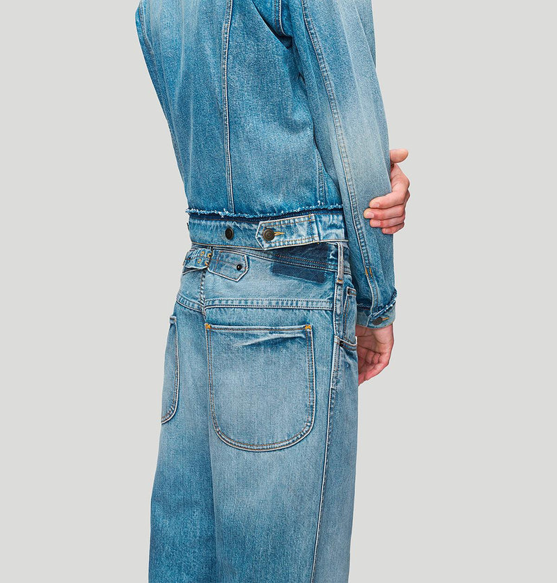 Maison Margiela Dstraight-Leg Cropped Jeans S50LA0245 S30561987 Maison Margiela 