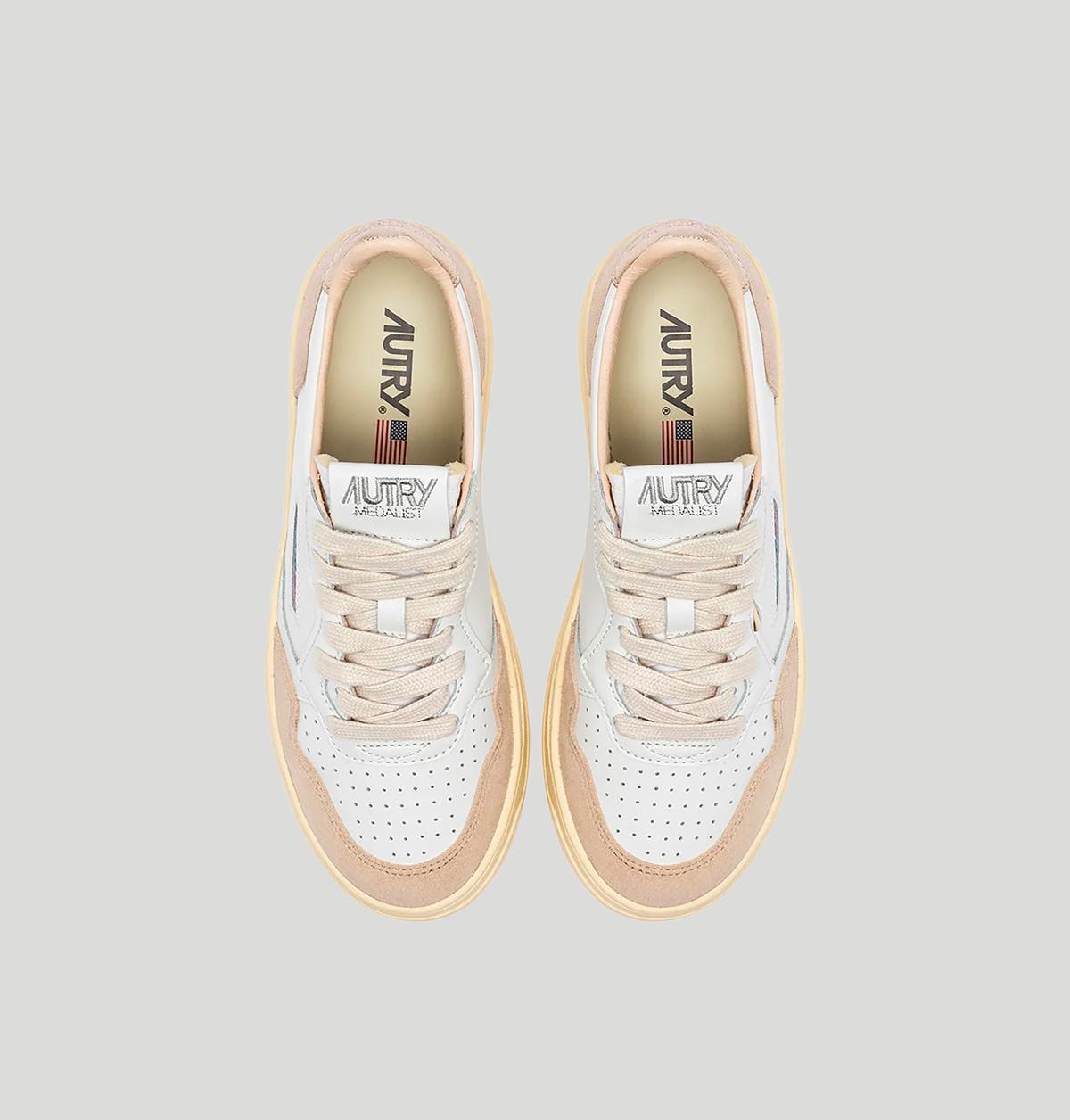 Autry Medalist Low AULW LS75LEAT/SUEDE autry 