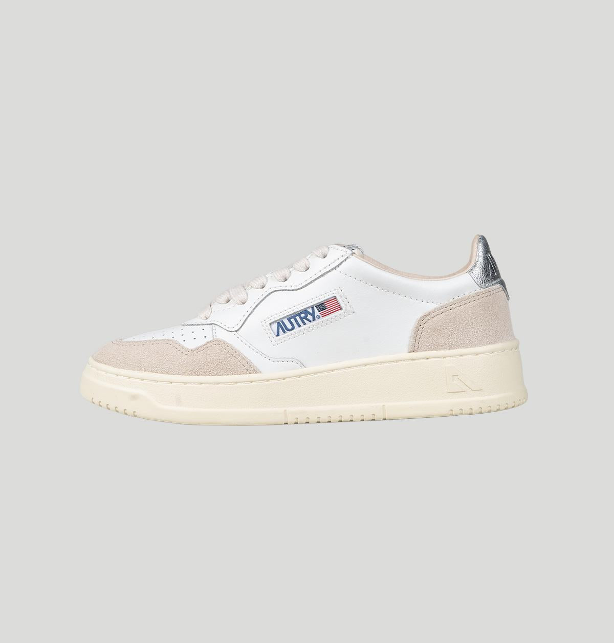 Autry Medalist Low AULW LS74WHT/SILVER autry 