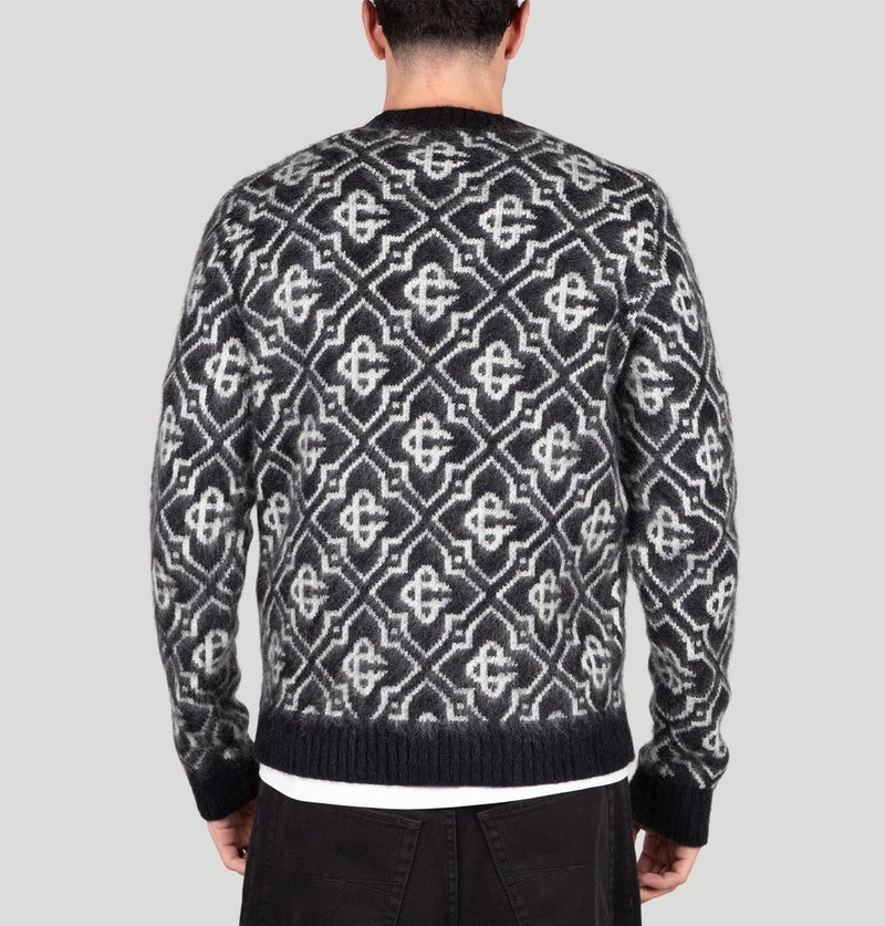 Casablanca Mohair Monogram Jumper MPF25KW 100402 Casablanca 