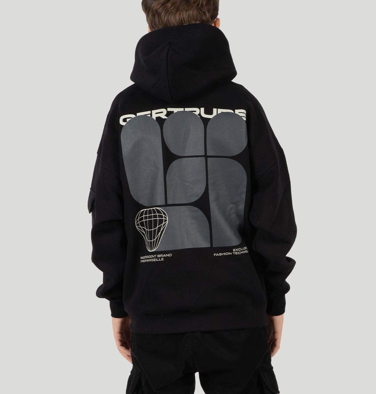 Gertrude Titouan Geometric H25TITOUAN GEOMETRICSWEATBLACK gertrude 