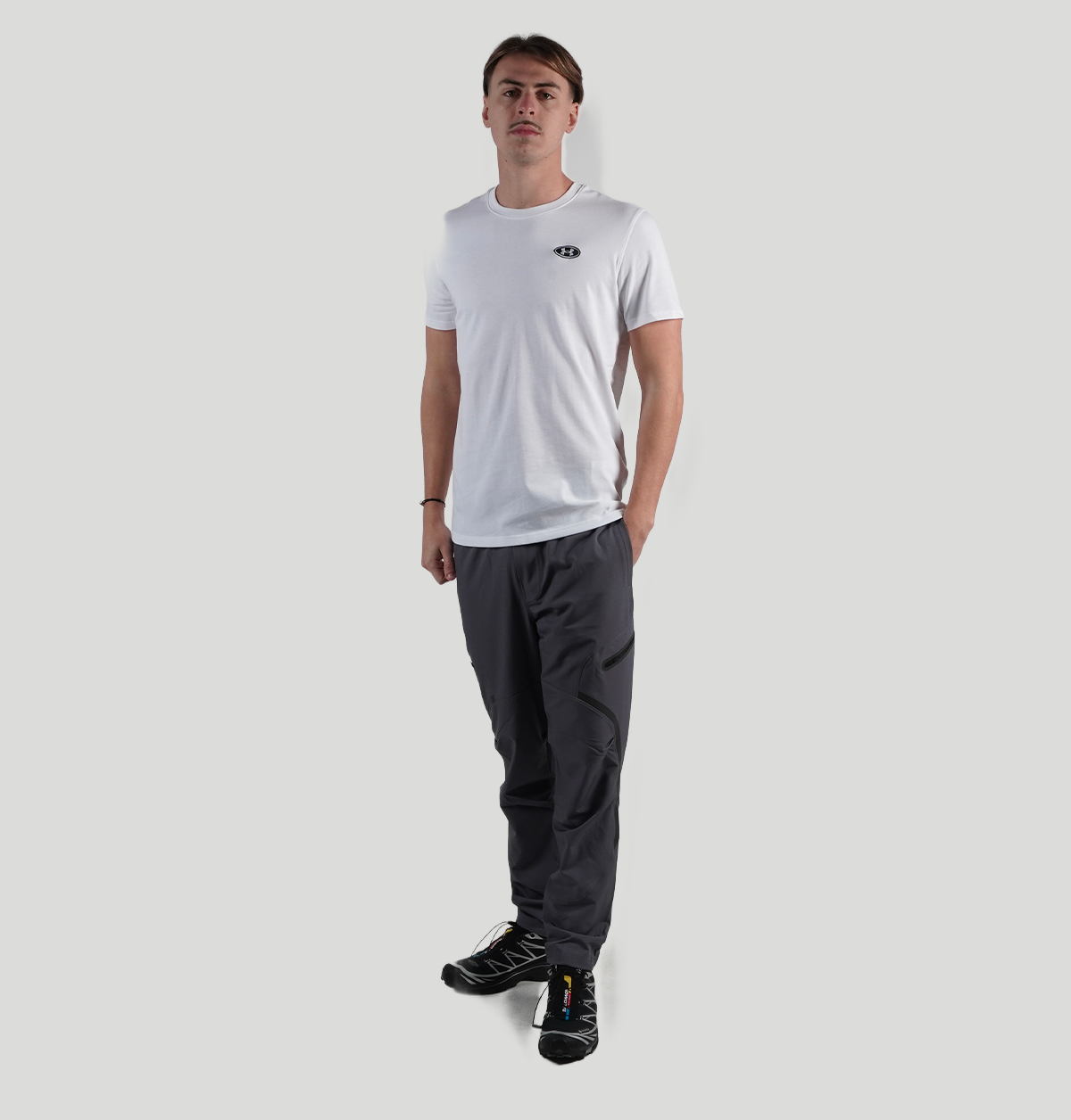 Under Armour Ua Hw Lc Patch Ss 1382902 100WHT Under armour 