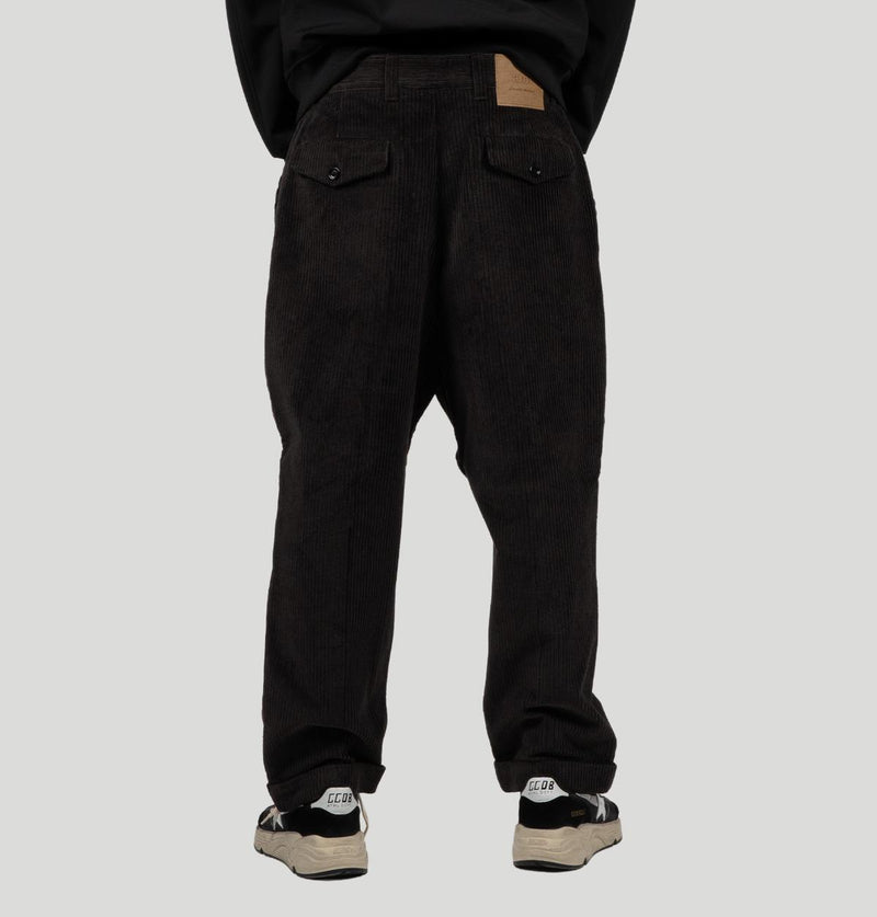 AMI Carrot Oversized Trousers H25HTR121 CO0131ANTHRACITE ami 