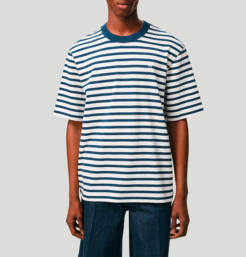 Ami T-shirt Marinière Ami De Coeur UTS374 JE0210A044 ami 