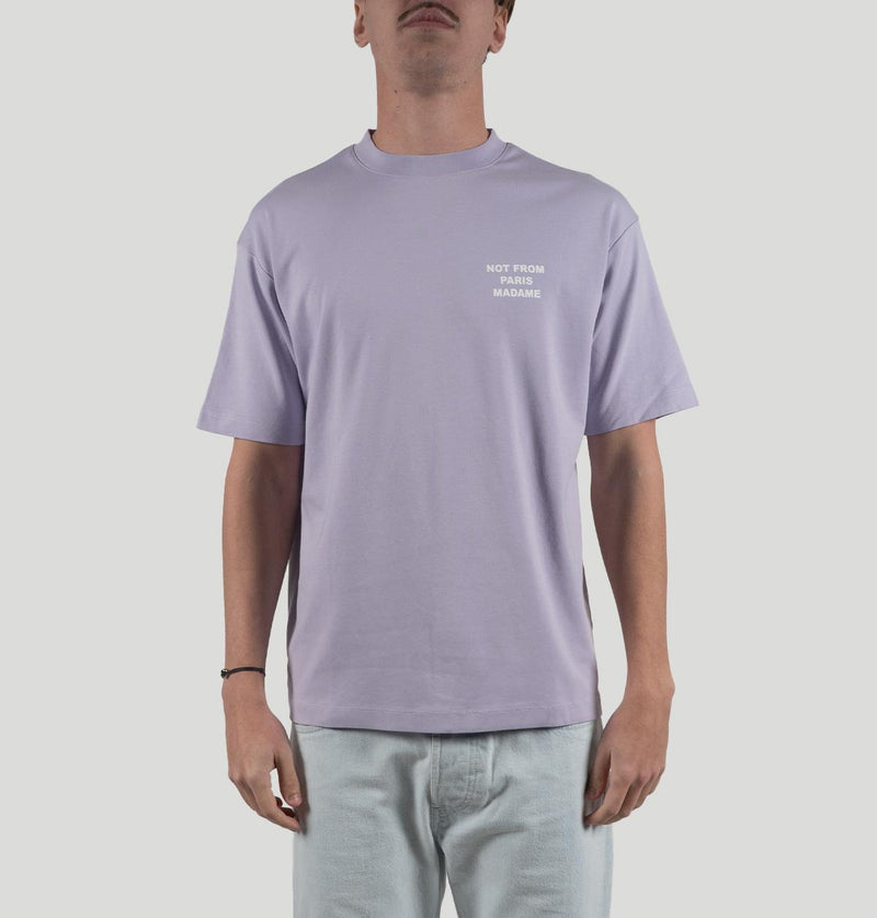 Drole De Monsieur Le T-Shirt Slogan TS203 CO002LAV drole de monsieur 