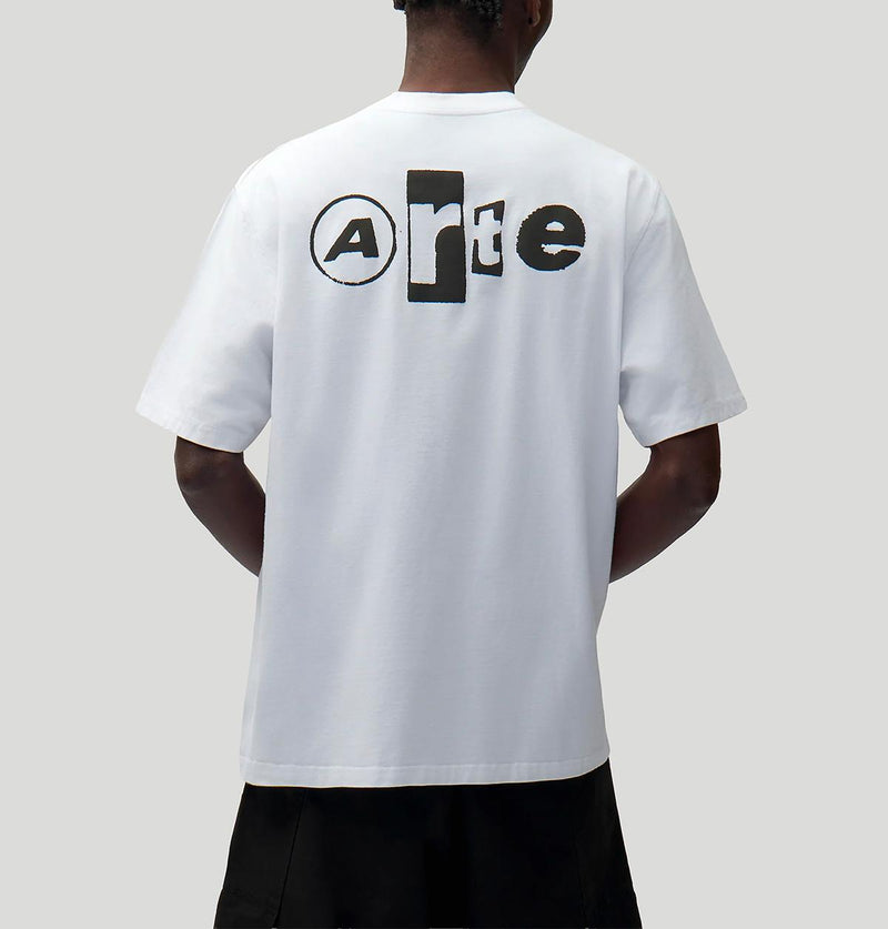 Arte Black Collage SS26100T WHITE100 arte 