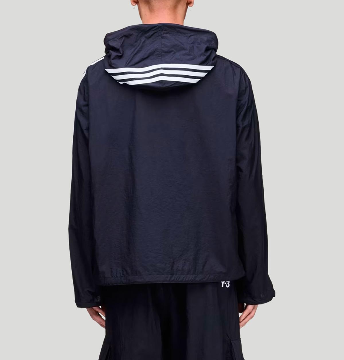 Y3 Nylon Wired 3 Stripes Track Top KF1085 NYL WIRE 3S TTBLACK Y-3 