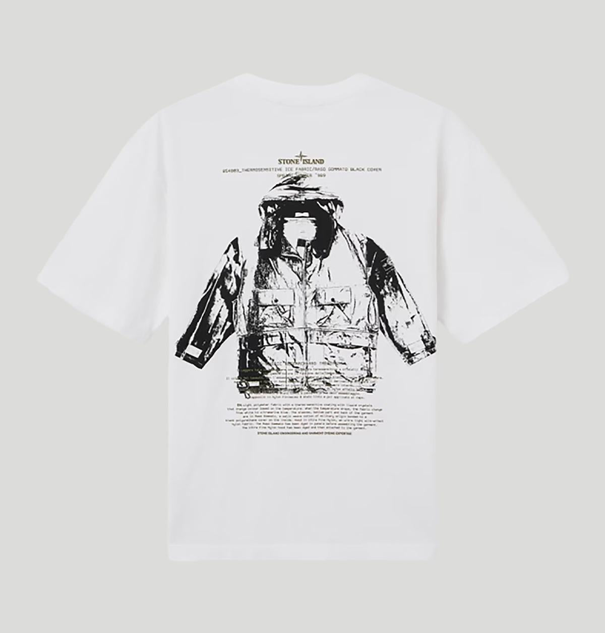 Stone Island Organic Cotton Jersey L1S152100023 S0091V0001 stone island 