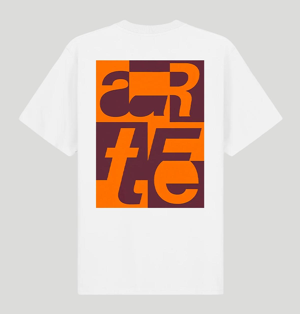 Arte Back Graphic SS26143T WHITE100 arte 
