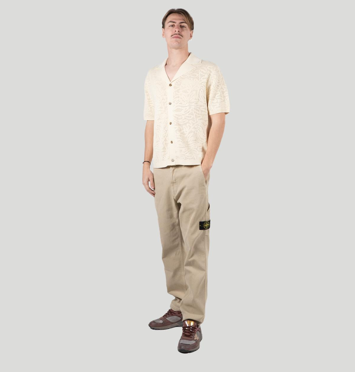 Drole De Monsieur Chemise Maille Dentelle CA174 CO293OW drole de monsieur 