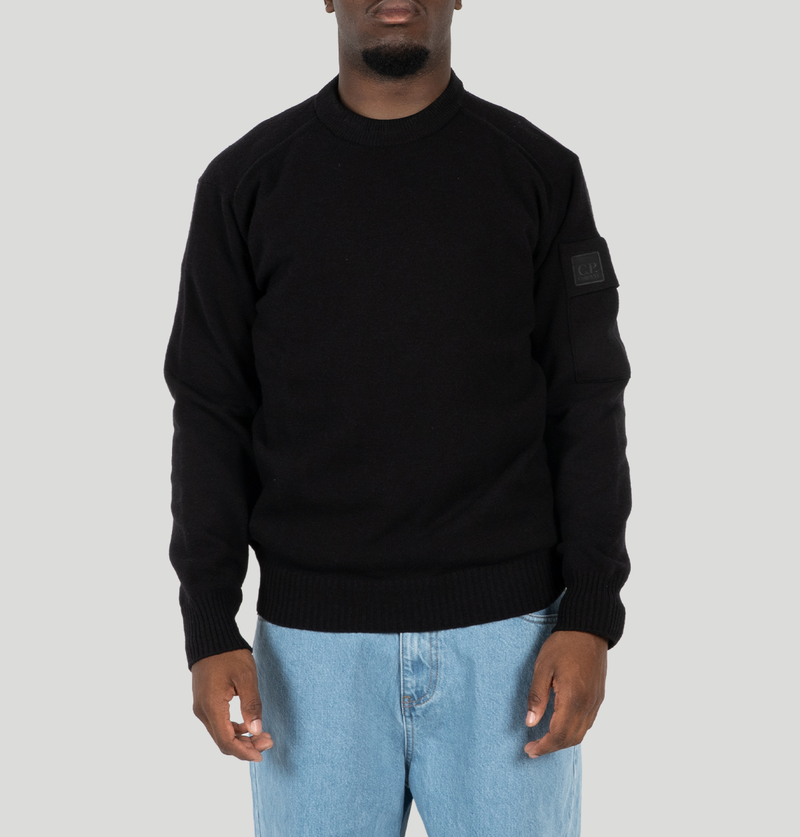C.P. Company Metropolis Series Extrafine Merino Wool Crewneck 19CLKN060A 110427A999 C P company 