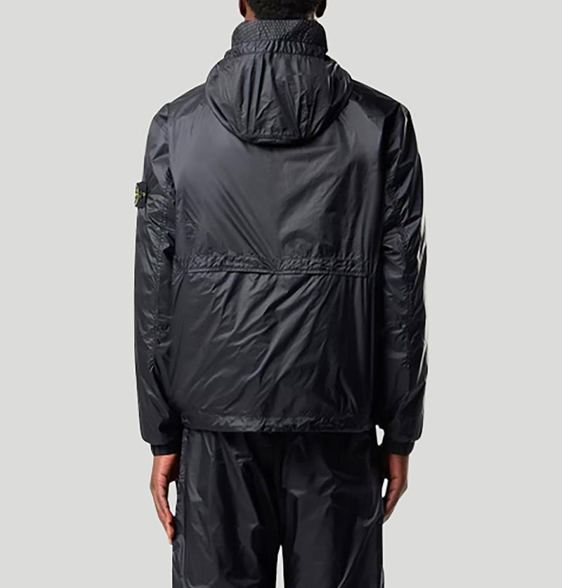 Stone Island Hooded Jacket In Nylon Metal Econyl L1S154100057 S0163V0020 stone island 