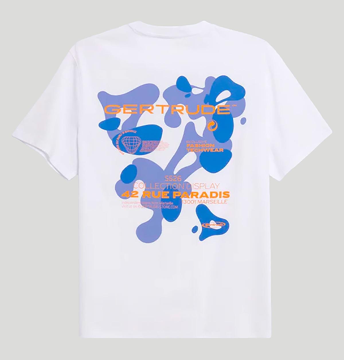 Gertrude Leonce Spot E26LEONCESPOT TEE SHIRTBLANC gertrude 